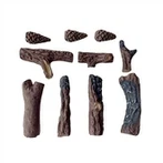 Ved Keramisk elektrisk peis Høykvalitets vedkubbesett